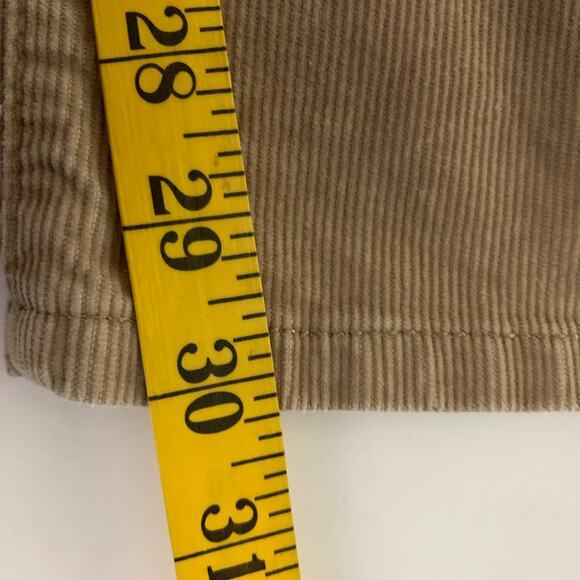 LAUREN JEANS CO Ralph Lauren Jeans Pants Vintage Corduroy Tan Khaki Straight Leg - Picture 11 of 12